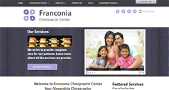 Desktop Screenshot of franconiachiro.com