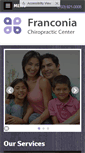 Mobile Screenshot of franconiachiro.com